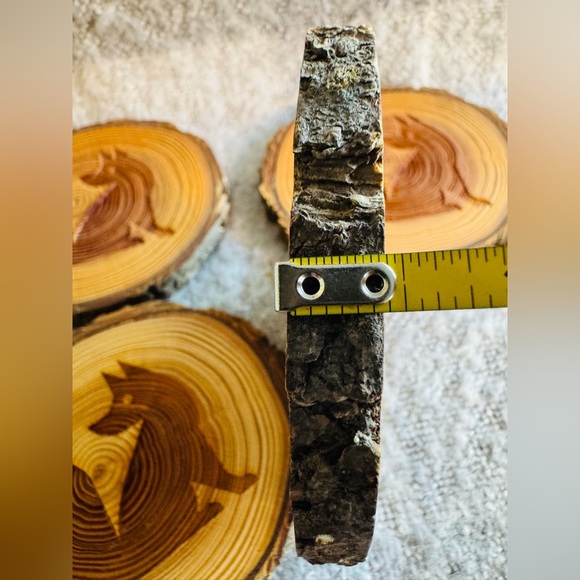 Cedar Wood Fox Coasters Set of 4 NWOT - Picture 6 of 7